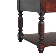Turned Legs Drawer Table - R&R Furniture Gallery (Fountain Valley, CA)