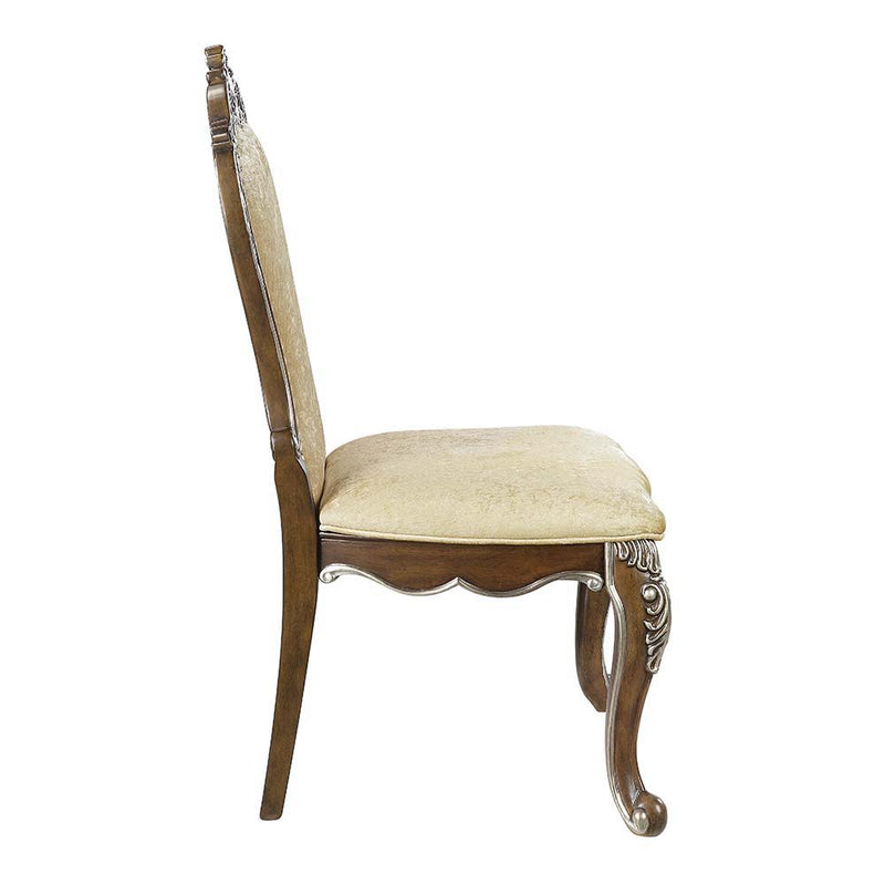 Latisha - Side Chair (Set of 2) - Antique Oak - R&R Furniture Gallery (Fountain Valley, CA)