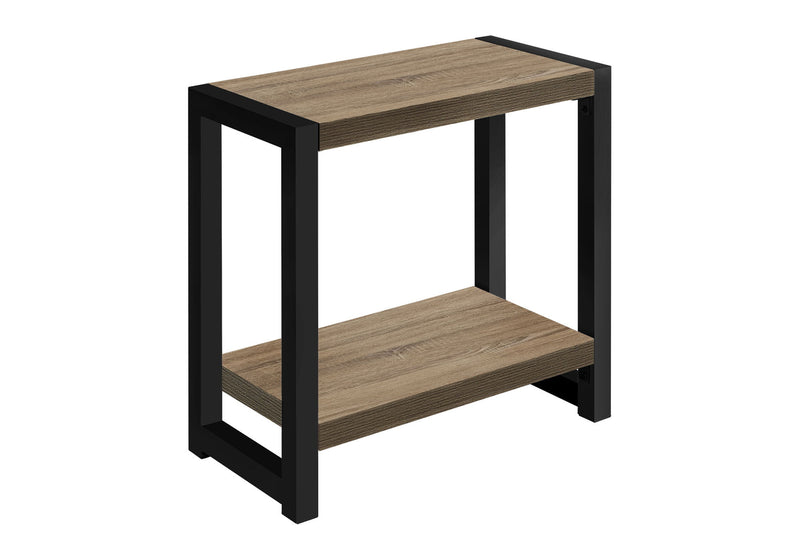 Accent Side Table, Narrow, Small, 2 Tier, Contemporary And Modern - R&R Furniture Gallery (Fountain Valley, CA)