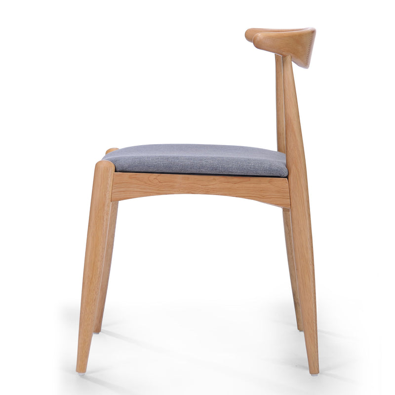Elegant Dining Chairs With Ergonomic Backrest & Comfort Cushions (Set of 2) - R&R Furniture Gallery (Fountain Valley, CA)
