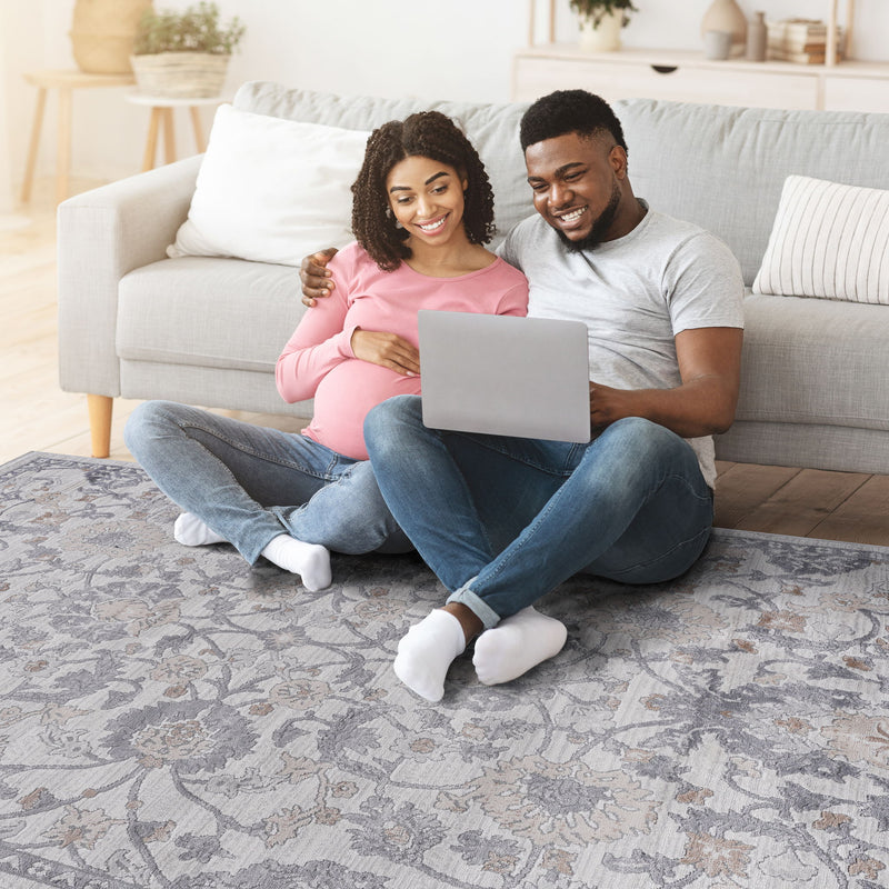 Marfi - Trendy Oriental Area Rug - R&R Furniture Gallery (Fountain Valley, CA)