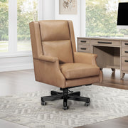 Dc132 - Leather Desk Chair - R&R Furniture Gallery (Fountain Valley, CA)