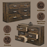 Elettra - Dresser - Rustic Walnut - R&R Furniture Gallery (Fountain Valley, CA)