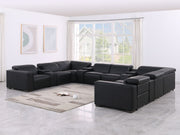 1208 - 12 Piece U Shaped Leather Sectional With 4 Power Recliners & Power Headrest - R&R Furniture Gallery (Fountain Valley, CA)