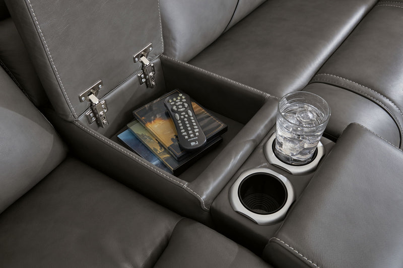 5Z - Pittson - Power Reclining Sectional - R&R Furniture Gallery (Fountain Valley, CA)