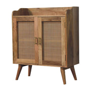 Larissa - T Bar Raised Cabinet - Brown - R&R Furniture Gallery (Fountain Valley, CA)