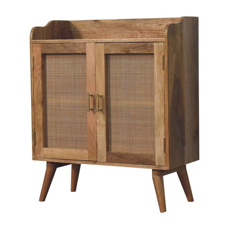 Larissa - T Bar Raised Cabinet - Brown - R&R Furniture Gallery (Fountain Valley, CA)