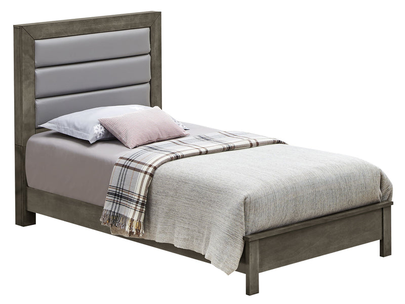 Transitional Modern Design Bed - R&R Furniture Gallery (Fountain Valley, CA)