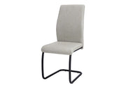 Dining Chair, Side, Upholstered For Dining Room, Contemporary & Modern (Set of 2) - R&R Furniture Gallery (Fountain Valley, CA)