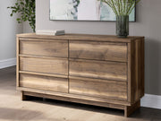Chirason - Six Drawer Dresser - Brown - R&R Furniture Gallery (Fountain Valley, CA)