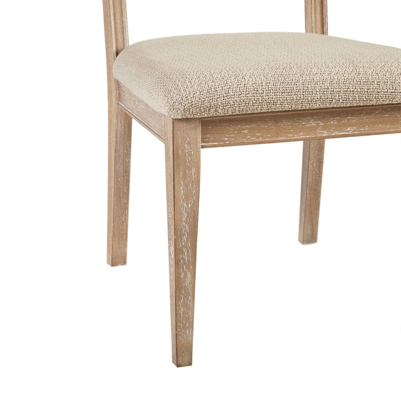 Modern Armless Dining Chair With Cane Back (Set of 2) - R&R Furniture Gallery (Fountain Valley, CA)