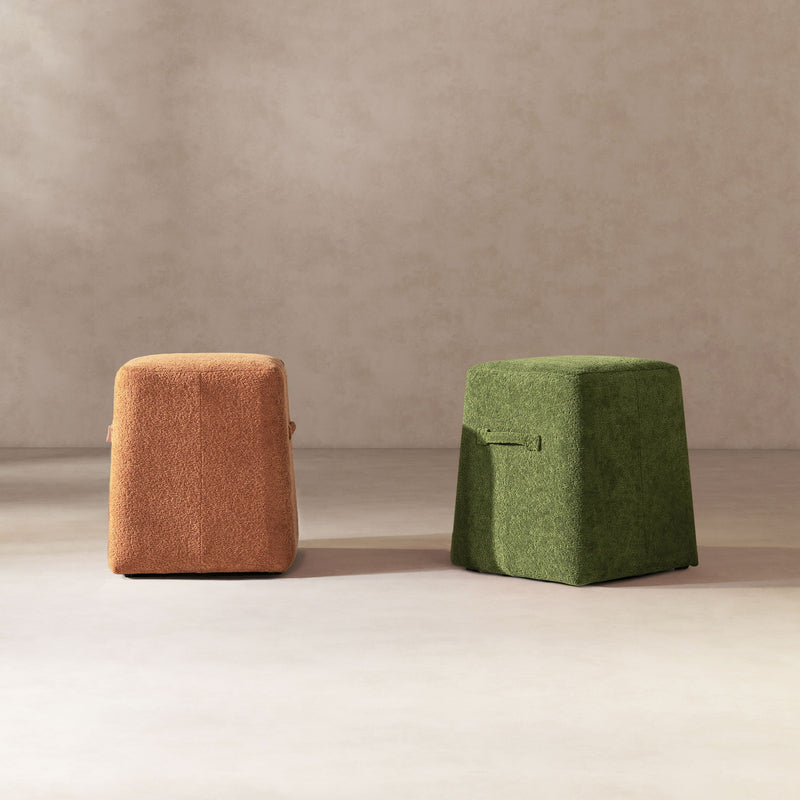 Oliver - Tapered Square Upholstered Ottoman - R&R Furniture Gallery (Fountain Valley, CA)