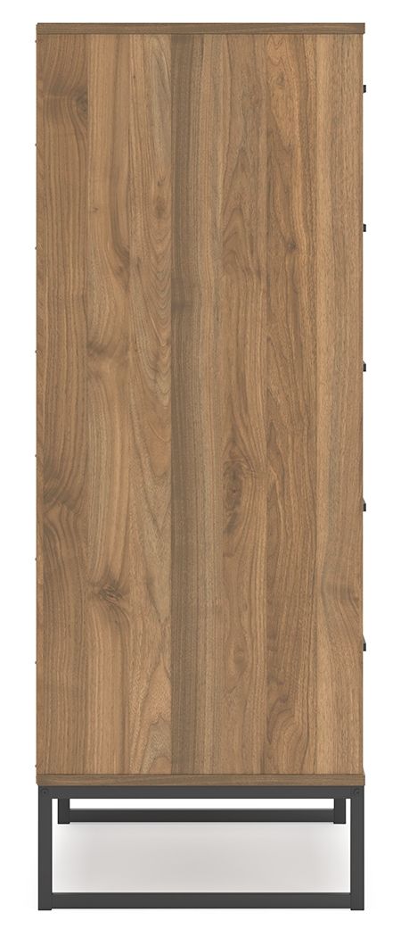 Deanlow - Five Drawer Chest - Honey - R&R Furniture Gallery (Fountain Valley, CA)