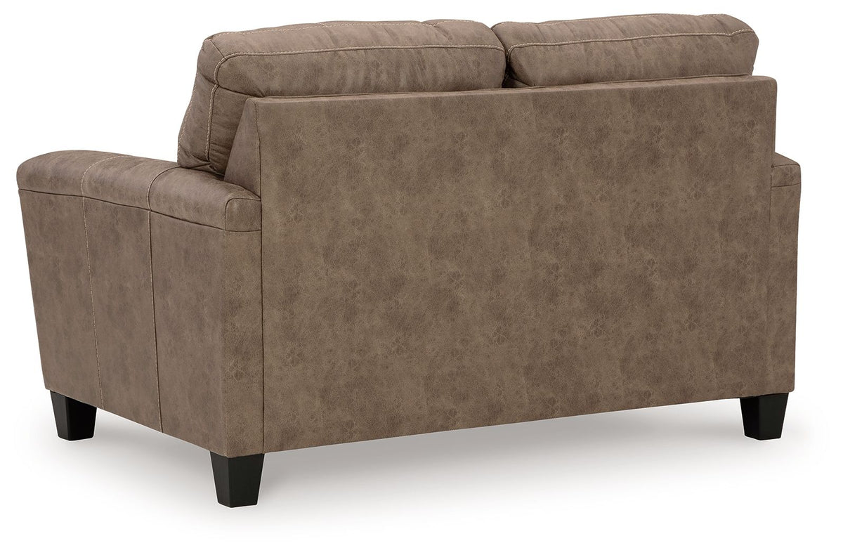 Navi - Loveseat - Fossil - R&R Furniture Gallery (Fountain Valley, CA)