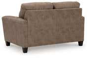 Navi - Loveseat - Fossil - R&R Furniture Gallery (Fountain Valley, CA)