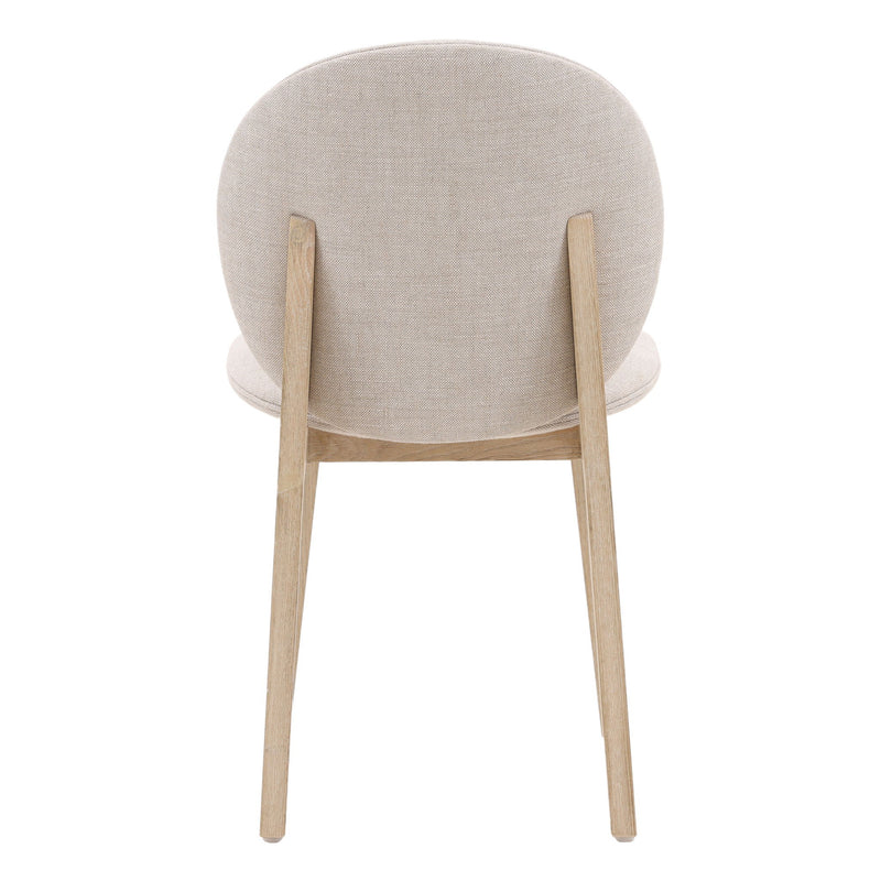 Laurence - Dining Chair - Taupe And Natural