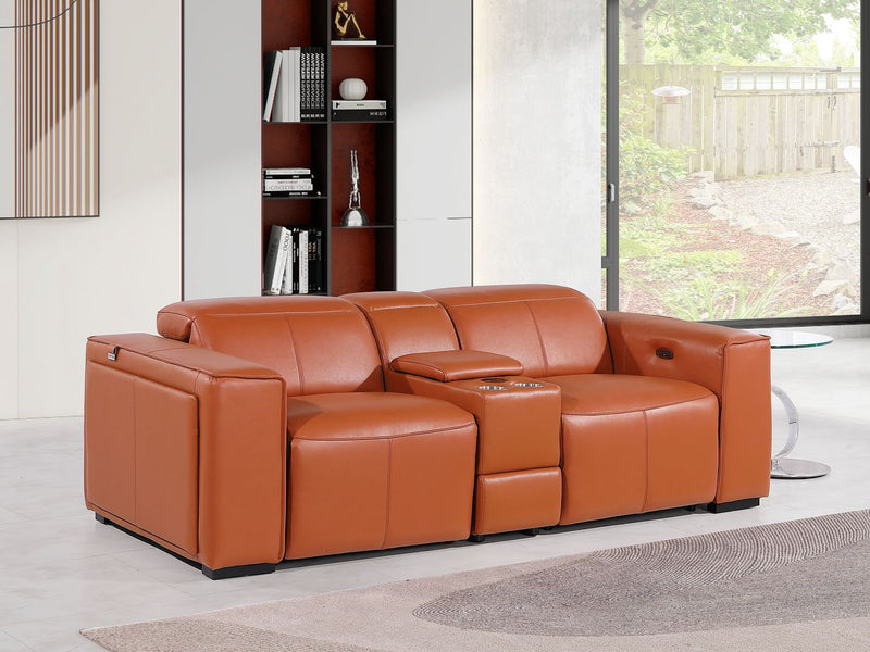 1224 - 3-Piece Modular Power Reclining Loveseat In With 2 Power Recliners & Power Headrests - R&R Furniture Gallery (Fountain Valley, CA)