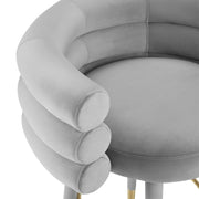 Betty - Velvet Barstool - R&R Furniture Gallery (Fountain Valley, CA)