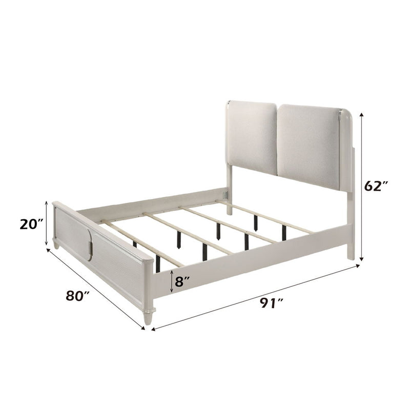 Laveda - Queen Bed With LED - R&R Furniture Gallery (Fountain Valley, CA)