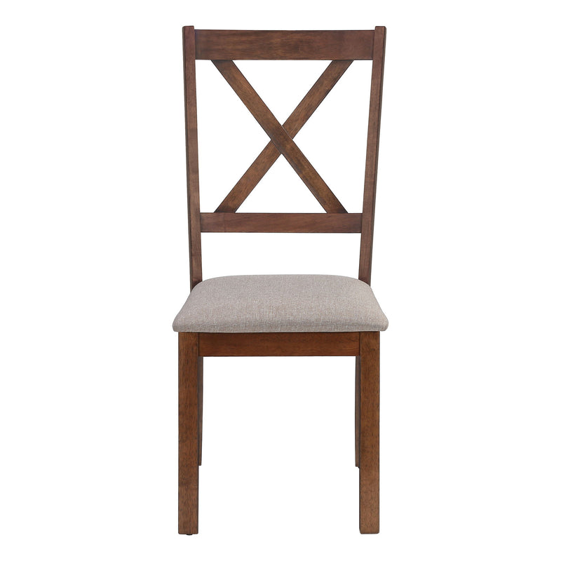 Dining Chair Side, Upholstered For Dining Room, Transitional (Set of 2) - R&R Furniture Gallery (Fountain Valley, CA)