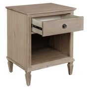 Victoria - Nightstand With Open Storage - R&R Furniture Gallery (Fountain Valley, CA)