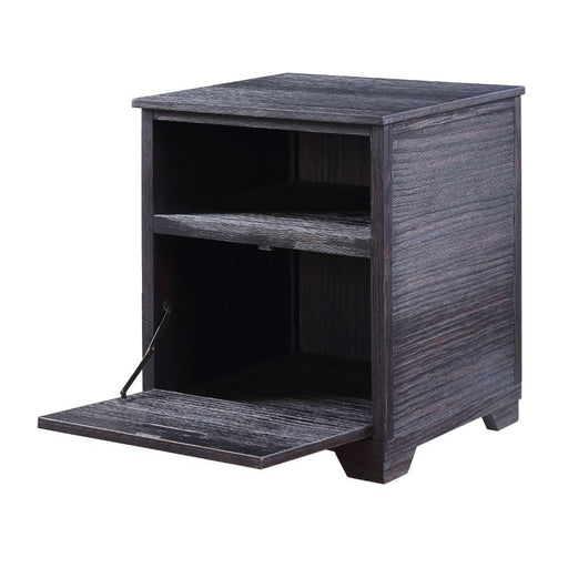 Kamilia - End Table - Antique Black - R&R Furniture Gallery (Fountain Valley, CA)