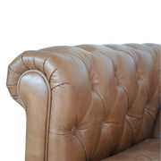 Buffalo - Chesterfield Sofa - Brown - R&R Furniture Gallery (Fountain Valley, CA)