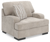 High Profile - Chair and a Half - Taupe - R&R Furniture Gallery (Fountain Valley, CA)