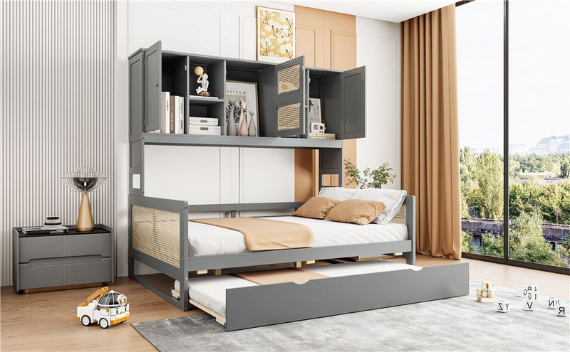 Daybed And All In One Cabinet And Shelf - R&R Furniture Gallery (Fountain Valley, CA)