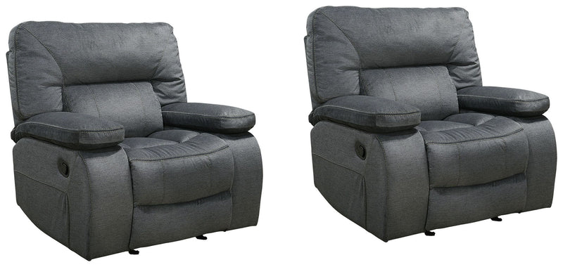 Chapman - Manual Glider Recliner - R&R Furniture Gallery (Fountain Valley, CA)