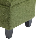 Ottoman Bench & Storage - Green - R&R Furniture Gallery (Fountain Valley, CA)