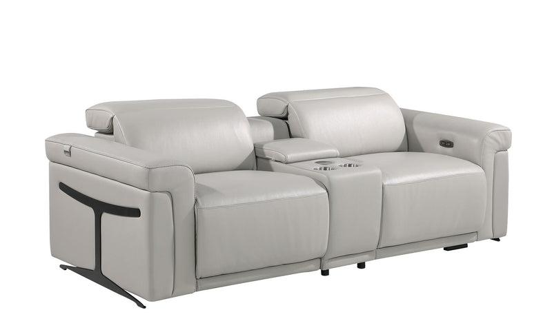 1126 - 7-Piece Modular Power Reclining Sofa, Loveseat & Chair Set In With 6 Power Recliners & Power Headrests