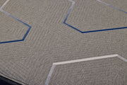 Restonic HealthRest PolarBreeze hybrid mattress with cooling gel top layer and supportive design, shown with plush bedding.