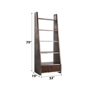 Brancaster - Bookcase - Aluminum - R&R Furniture Gallery (Fountain Valley, CA)