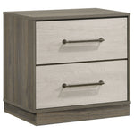 Edmondson - 2 Drawer Nightstand - Gray