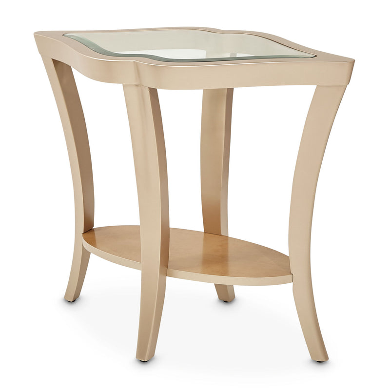 Malibu Crest - Table With Glass Top - R&R Furniture Gallery (Fountain Valley, CA)