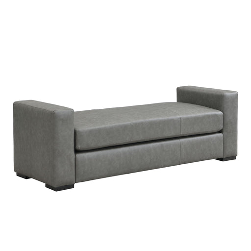 Ottoman With Unique Armrest Design For Living Spaces - R&R Furniture Gallery (Fountain Valley, CA)