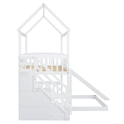 House Bunk Bed With Slide - R&R Furniture Gallery (Fountain Valley, CA)