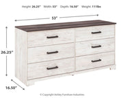 Shawburn - Drawer Dresser - R&R Furniture Gallery (Fountain Valley, CA)