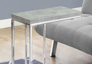 Accent Table, C - Shaped, Tempered Glass, Stylish Design Contemporary & Modern - R&R Furniture Gallery (Fountain Valley, CA)