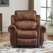 Wide Standard Manual Glider Recliner - R&R Furniture Gallery (Fountain Valley, CA)