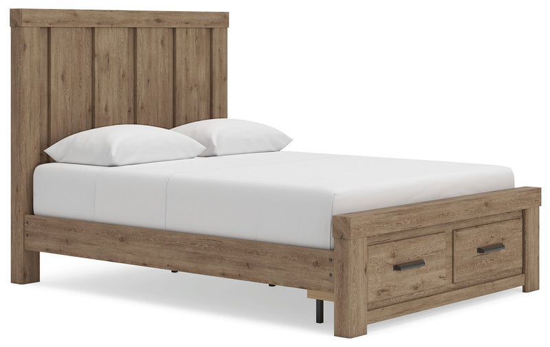 Oliandon - Panel Storage Bed - R&R Furniture Gallery (Fountain Valley, CA)