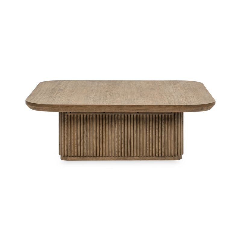 Vander - Solid Wood Square Coffee Table - R&R Furniture Gallery (Fountain Valley, CA)