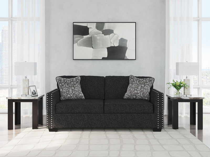 Jasmine Peaks - Sofa - Coal - R&R Furniture Gallery (Fountain Valley, CA)