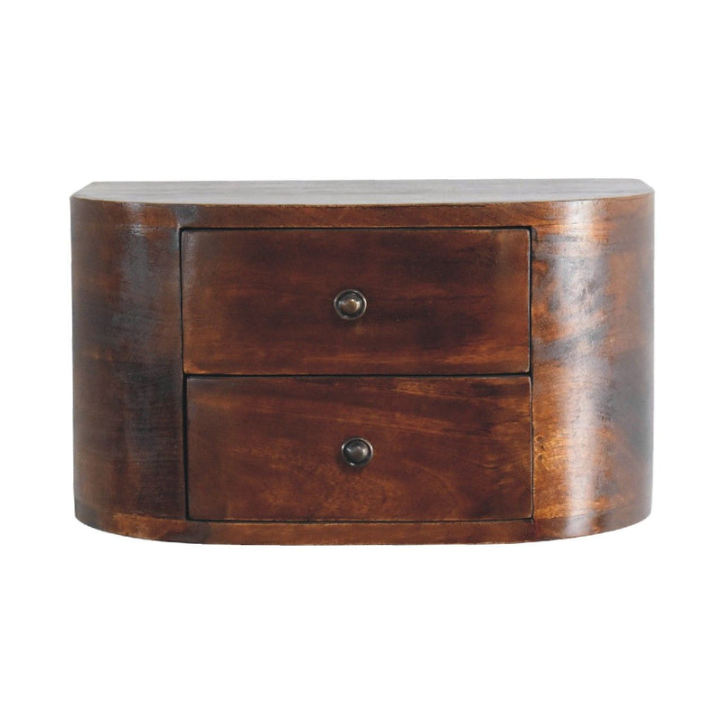 Lunar - Drawer Floating Nightstand - R&R Furniture Gallery (Fountain Valley, CA)