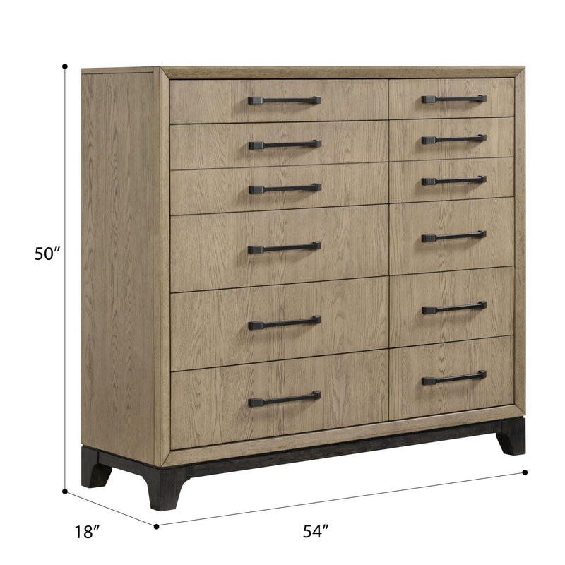 Master Chest, 10 Drawer Storage Furniture - Brown - R&R Furniture Gallery (Fountain Valley, CA)