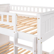 Bunk Bed With Twin Size Trundle, Guardrails - R&R Furniture Gallery (Fountain Valley, CA)