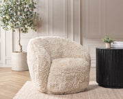 Adley - Plush Swivel Accent Chair - R&R Furniture Gallery (Fountain Valley, CA)