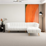 Addison - L Shape Sectional Sofa Tufted - R&R Furniture Gallery (Fountain Valley, CA)