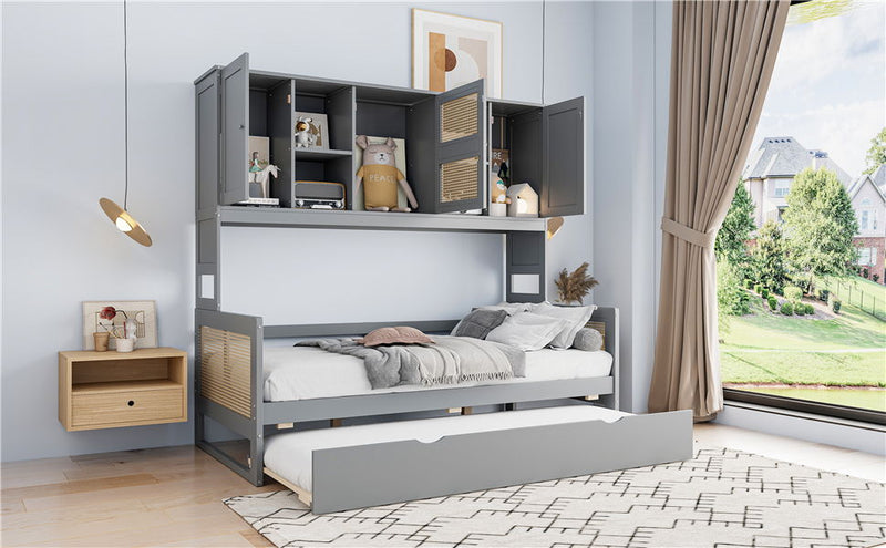 Daybed And All In One Cabinet And Shelf - R&R Furniture Gallery (Fountain Valley, CA)